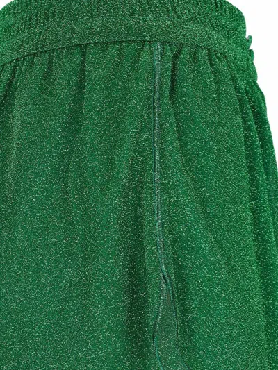 Oseree Lumière Shorts - Women's - Polyamide/metallic Fibre/elastane In Green