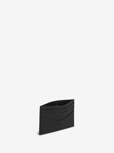 Givenchy Black Leather Card Holder With Logo In Black