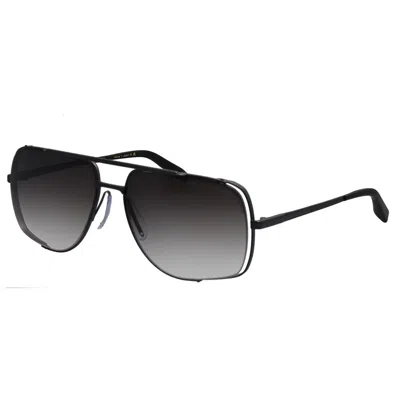 Dita Midnight Special Dt Drx-2010-n-blk-60 Unisex Aviator Sunglasses In Multi
