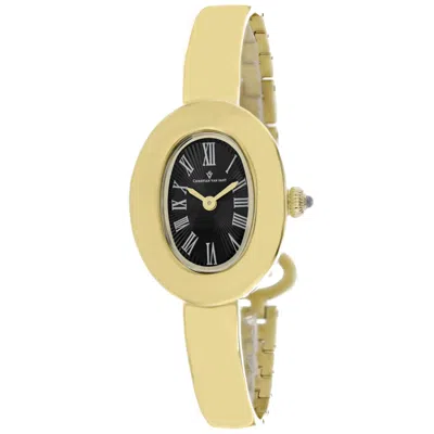 Christian Van Sant Women's Anora Black Dial Watch In Black
