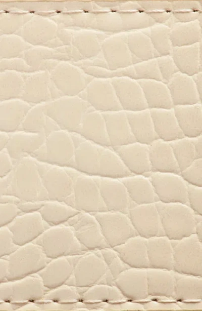 Nordstrom Sloan Croc Pattern Belt In Tan Shore