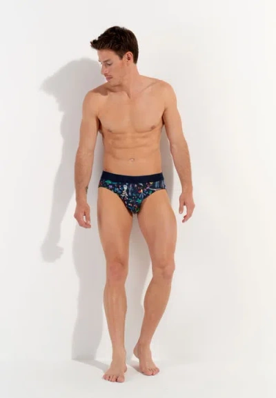 Hom Cactée Mini Briefs In Multico Print