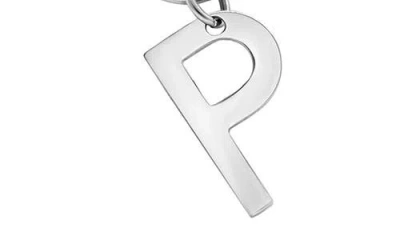 Adornia Toggle Initial Pendant Layered Necklace In Silver-p