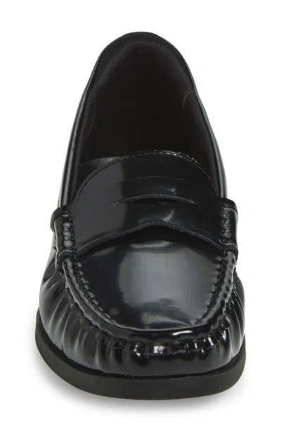 Marc Joseph New York Brightwater Ave Patent Penny Loafer In Black Patent