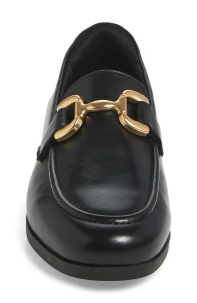 Marc Joseph New York Carmel Court Bit Buckle Loafer In Black Napa