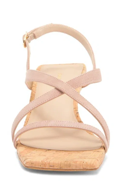 Stuart Weitzman Oasis 50 Kitten Heel Slingback Sandal In Dolce
