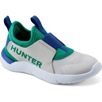 Hunter Little Kids Gemini Slip-on Casual Sneakers 13c Light Gray