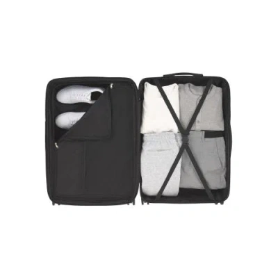 Bugatti Lisbon Hardside Check-in Large Luggage With Expansion In Blue