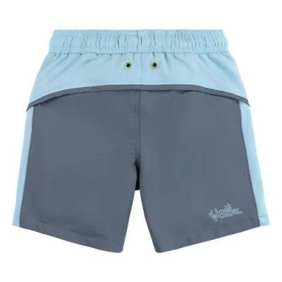 Uv Skinz Active Swim Trunks In Mirage/aquamarine