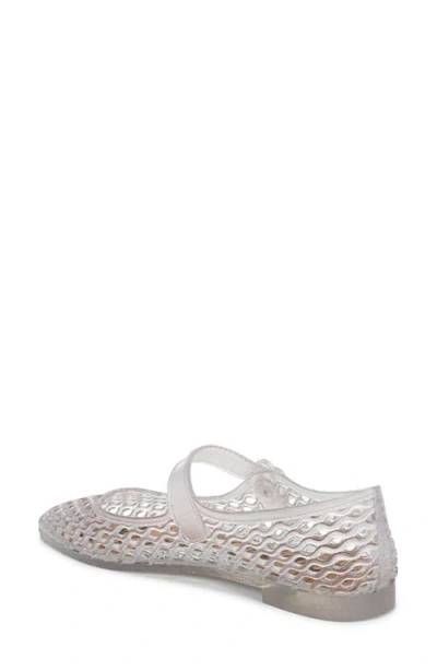 Sam Edelman Michaela Mary Jane Jelly Flats In Clear