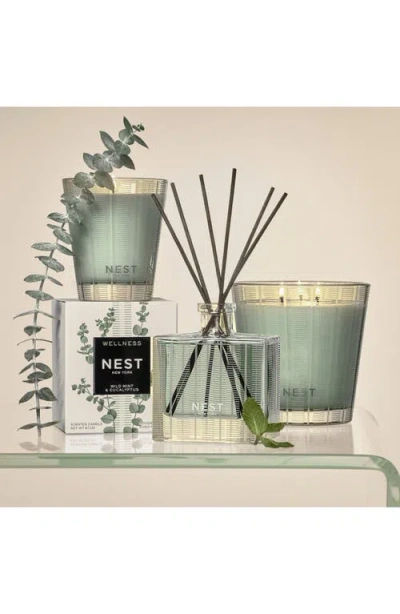 Nest New York Wild Mint & Eucalyptus Reed Diffuser In No Color