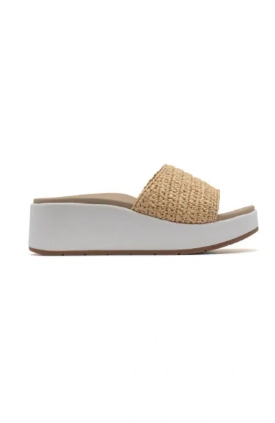 Abeo Solstice Slide In Raffia - Metatarsal