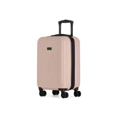 Bugatti Singapore Hardside Carry-on Luggage With Double Wheels In Blush