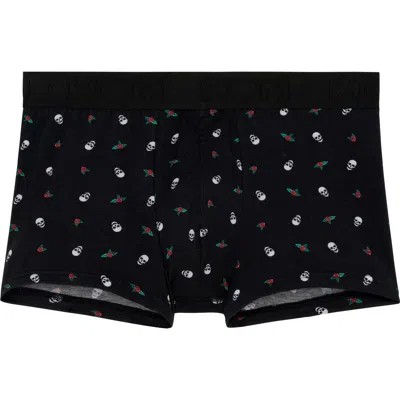 Hom Nevada Printed Trunks In Black Print
