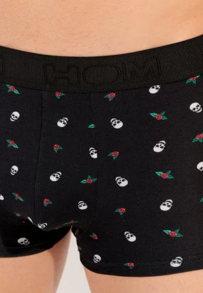 Hom Nevada Printed Trunks In Black Print