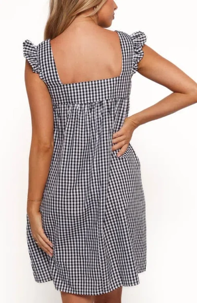 Petal And Pup Petal & Pup Nola Check Sleeveless Minidress In Multi