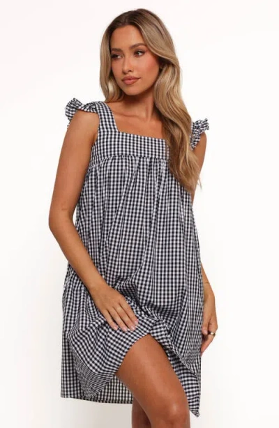 Petal And Pup Petal & Pup Nola Check Sleeveless Minidress In Multi