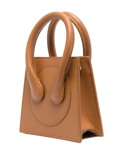 Az Factory Pre Az Factory X Ester Manas Small Cake Tote Bag In Camel
