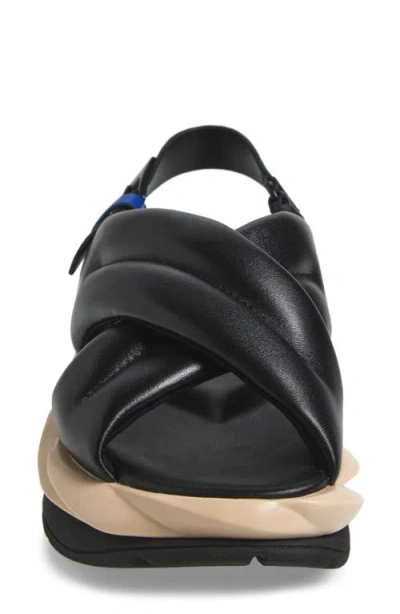 4ccccees Mellow Moa Platform Slingback Sandal In Black