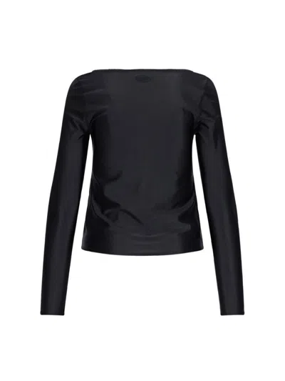 Shop Diesel Top In Black