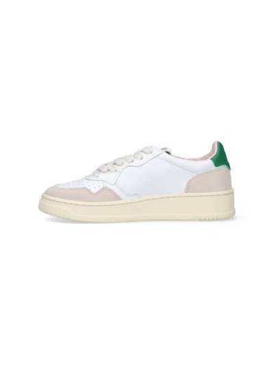 Autry Logo-patch Lace-up Sneakers In Multi