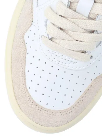 Autry Logo-patch Lace-up Sneakers In Multi