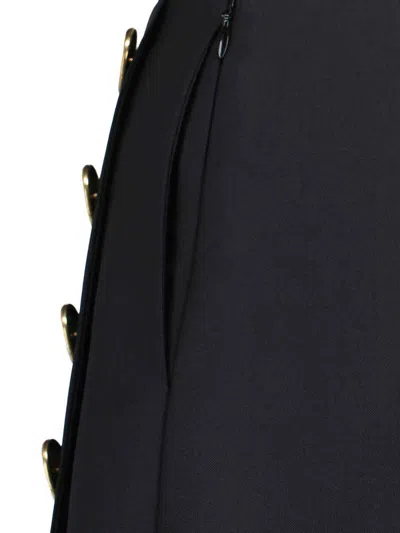 Givenchy Shorts In Wool And Mohair With Buttons In Black