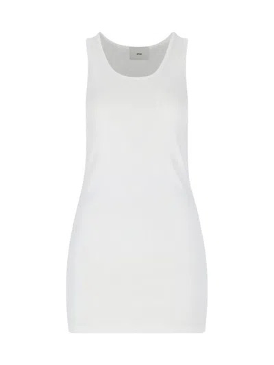 Setchu Logo Mini Dress In White