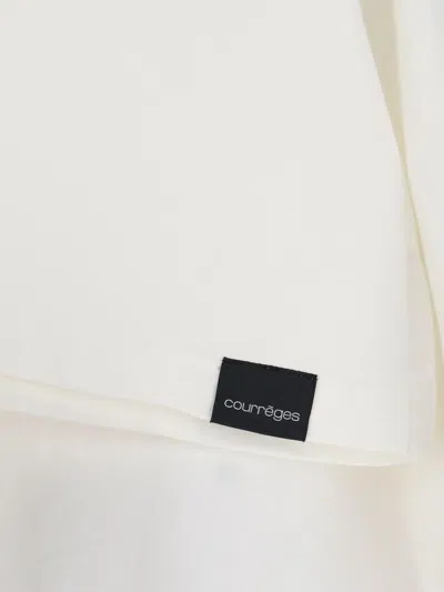 Shop Courrèges T-shirts And Polos In White