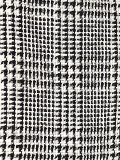 Gianluca Capannolo Houndstooth Pattern Skirt In White