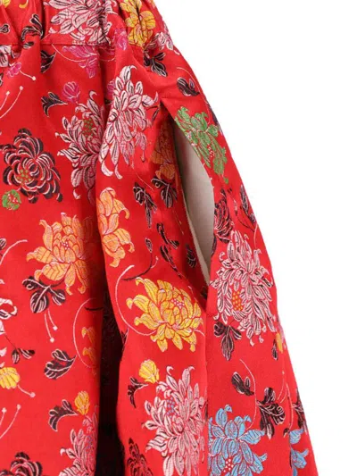 Shop Comme Des Garçons Skirts In Red