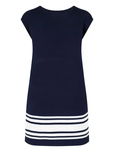 Ralph Lauren Mini Dress In Blue