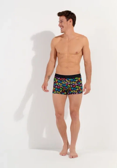 Hom Butterfly Boxer Briefs In Multico Print