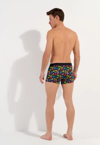 Hom Butterfly Boxer Briefs In Multico Print