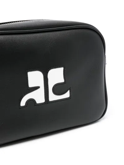 Courrèges Reedition Camera Bag-tu Nd Courreges Female In Black
