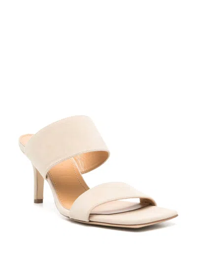 Aeyde Square Toe High Heel Sandals