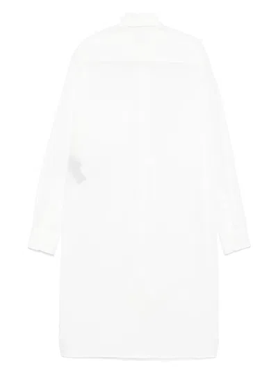 Ann Demeulemeester Gabi Long Relax Fit Shirt Draped On Back