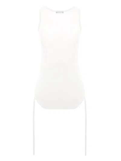 Ann Demeulemeester Mara Wrinkled Cropped Tank Top