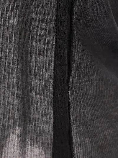 Ann Demeulemeester Mara Wrinkled Cropped Tank Top