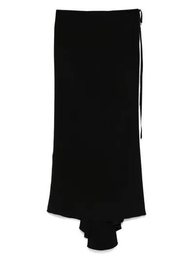 Ann Demeulemeester Sheila Long Bias Skirt