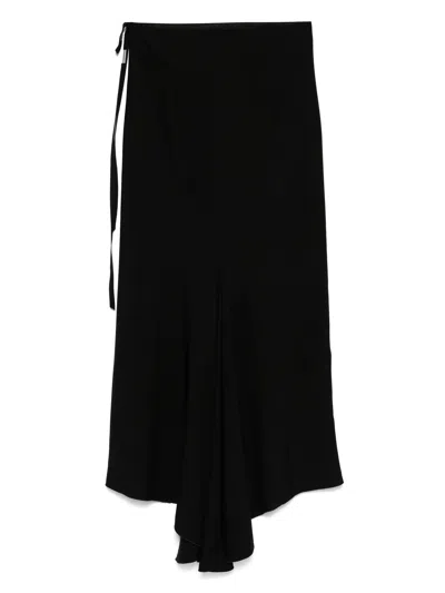 Ann Demeulemeester Sheila Long Bias Skirt