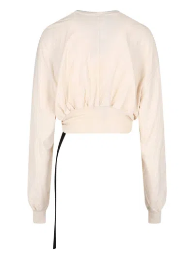 Rick Owens Drkshdw T-shirts And Polos In White