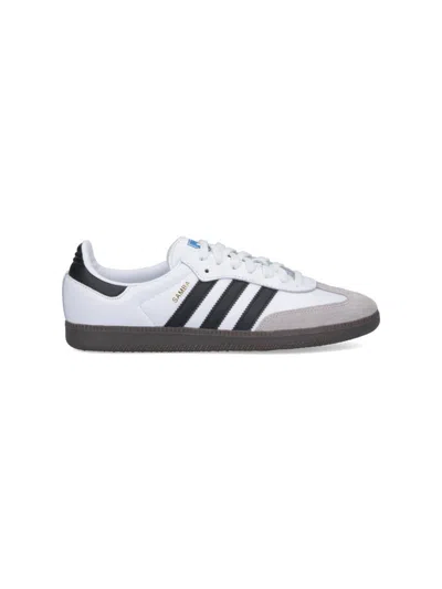 Adidas Originals Samba Decon Leather Low-top Sneakers In White