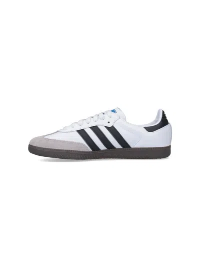 Adidas Originals Samba Decon Leather Low-top Sneakers In White