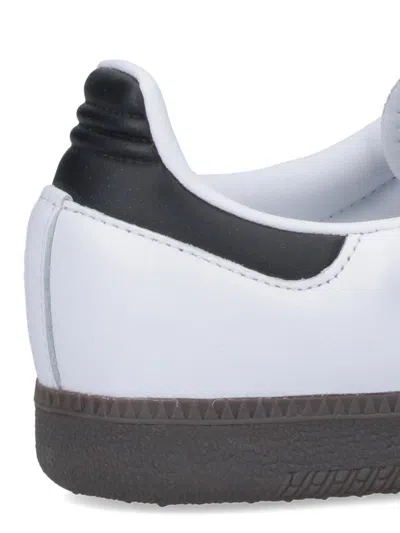 Adidas Originals Samba Decon Leather Low-top Sneakers In White
