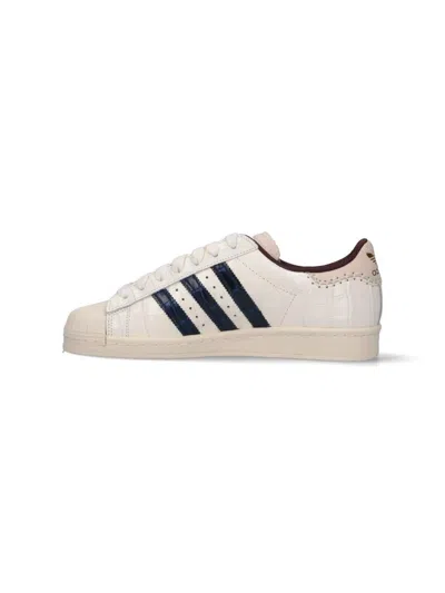 Adidas Originals By Wales Bonner Superstar Sneakers In White
