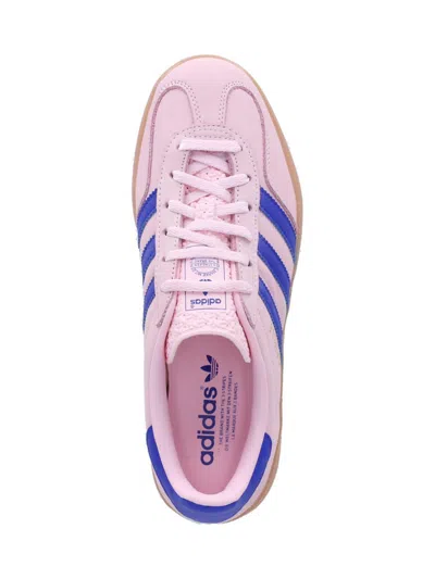 Adidas Originals Gazelle Indoor Sneakers In Pink And Blue In Pink