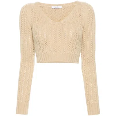 Max Mara Short Wool Blend Ifrem Sweater