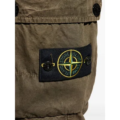 Stone Island Compass-patch Cargo Trousers