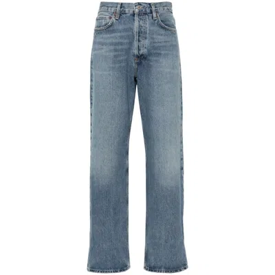 Agolde Lana Rigid Mid-rise Straight-leg Jeans